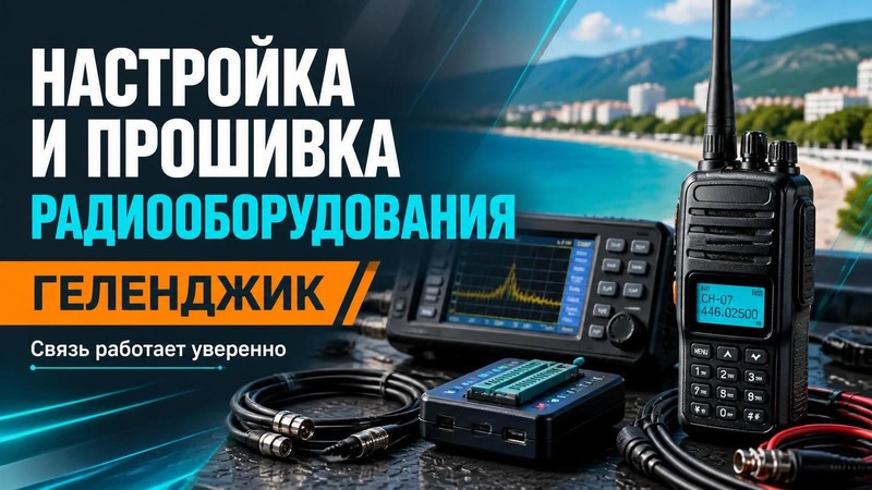 Настройка и прошивка радиооборудования