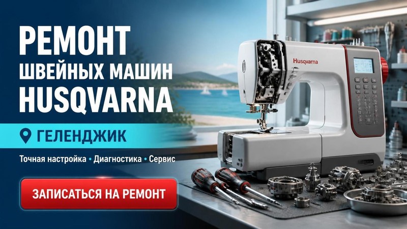 Ремонт швейных машин Husqvarna