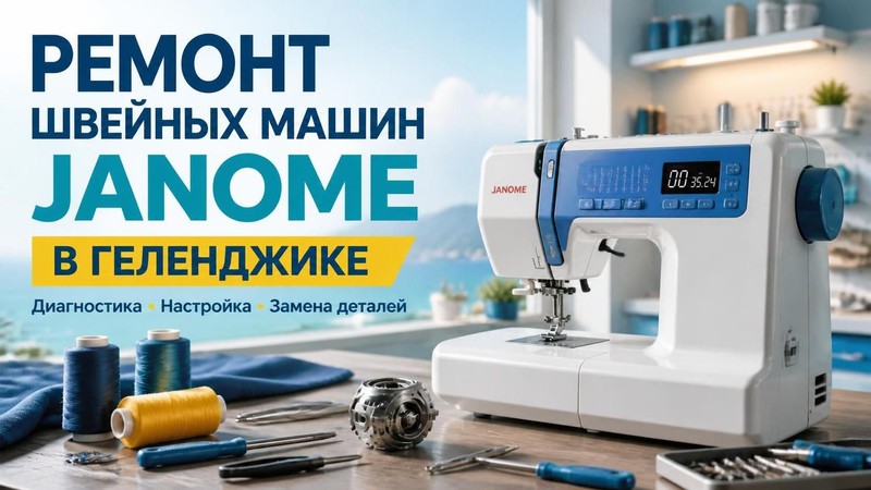 Ремонт швейных машин Janome