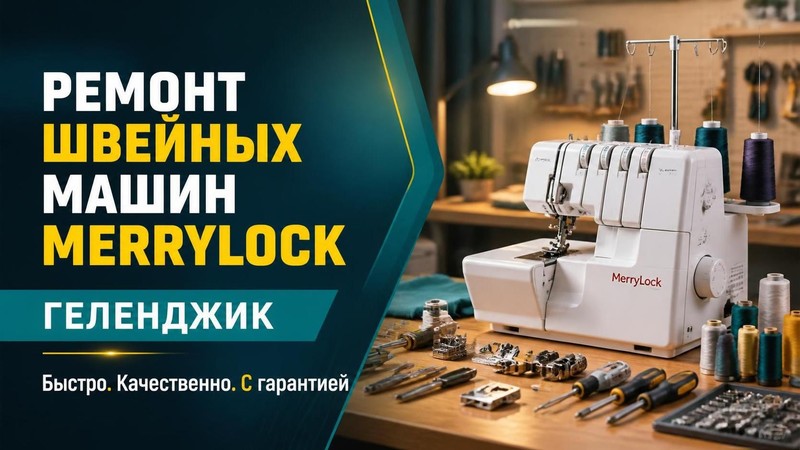 Ремонт швейных машин MerryLock