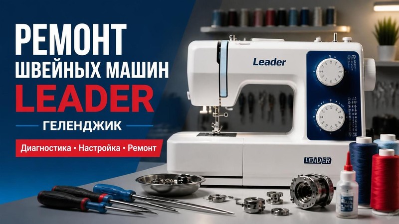Ремонт швейных машин Leader