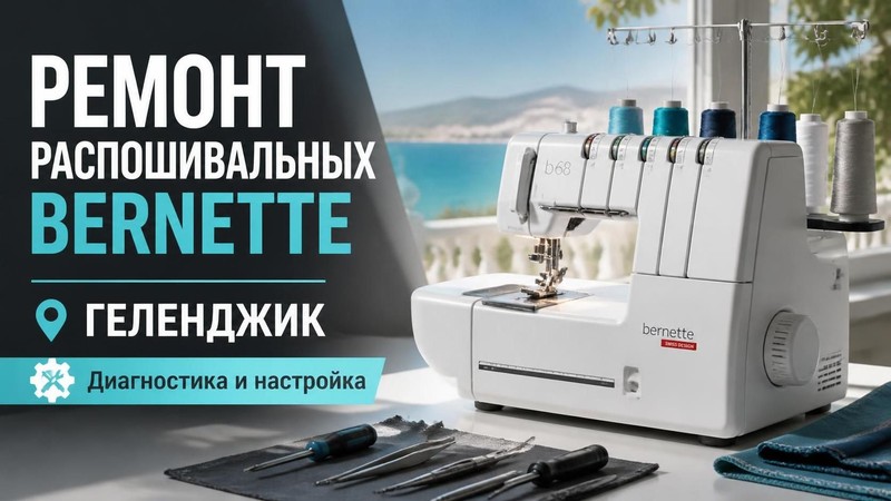 Ремонт распошивальных Bernette