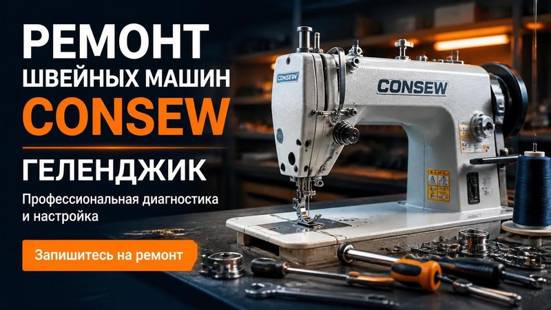 Ремонт швейных машин Consew