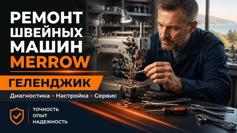 Ремонт швейных машин Merrow
