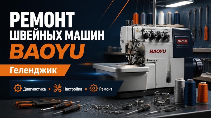 Ремонт швейных машин BAOYU