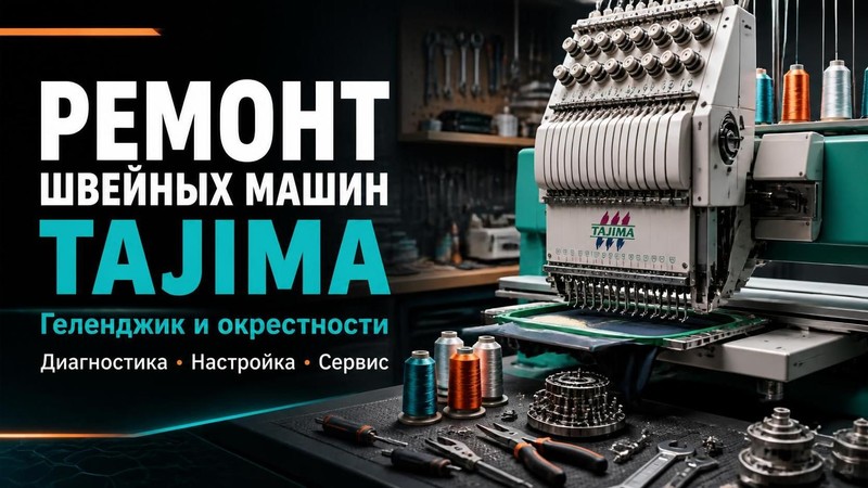 Ремонт швейных машин Tajima