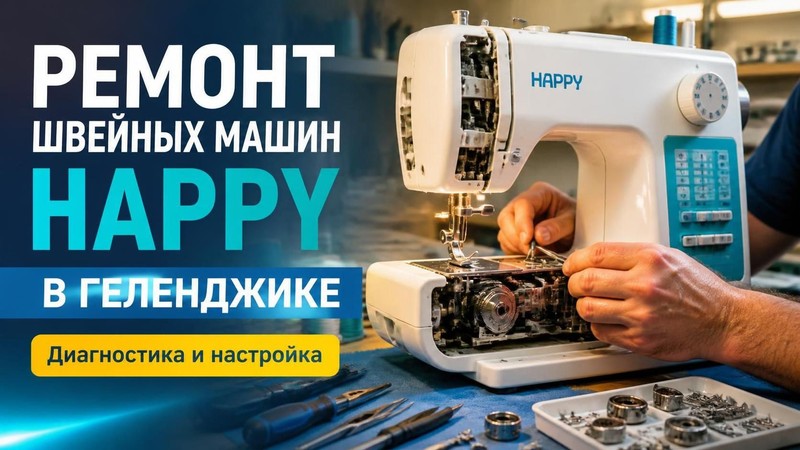 Ремонт швейных машин Happy