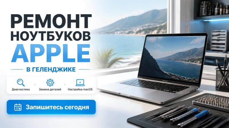 Ремонт ноутбуков Apple