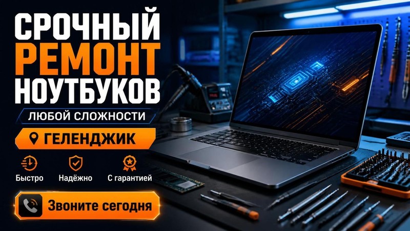 Срочный ремонт ноутбуков любой сложности