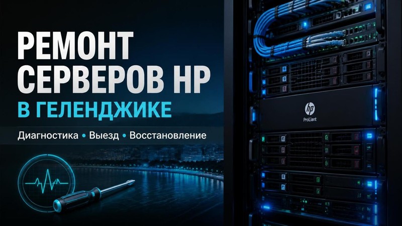 Ремонт серверов HP