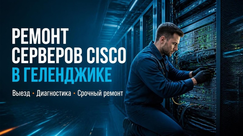 Ремонт серверов Cisco