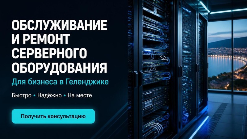 Обслуживание и ремонт серверного оборудования для бизнеса