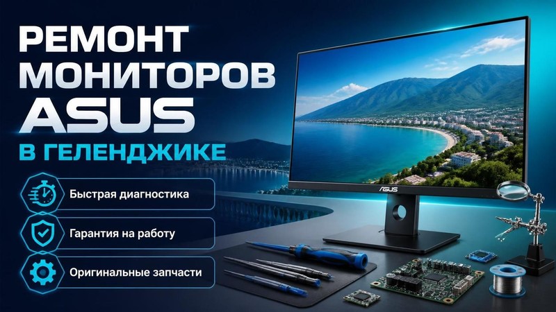 Ремонт мониторов Asus