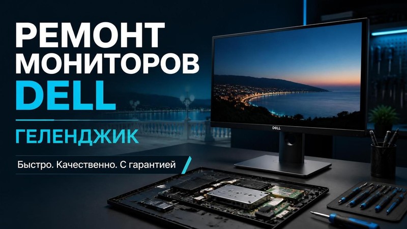 Ремонт мониторов Dell