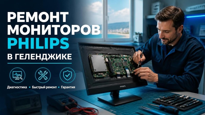 Ремонт мониторов Philips