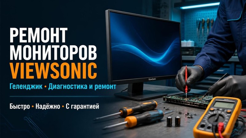 Ремонт мониторов ViewSonic