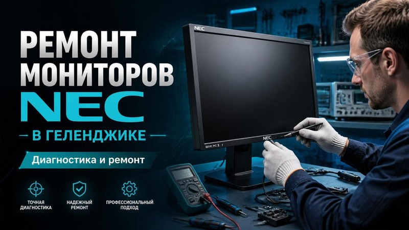 Ремонт мониторов NEC