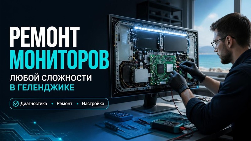 Ремонт мониторов любой сложности
