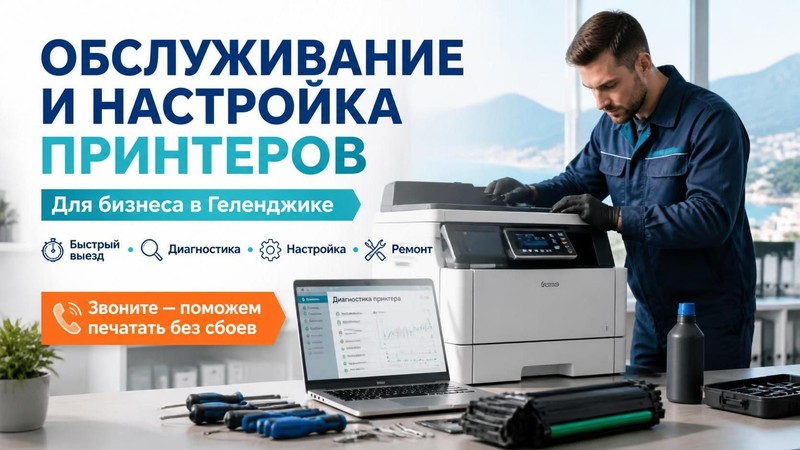 Обслуживание и настройка принтеров для бизнеса