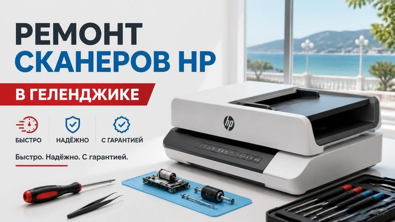Ремонт сканеров HP