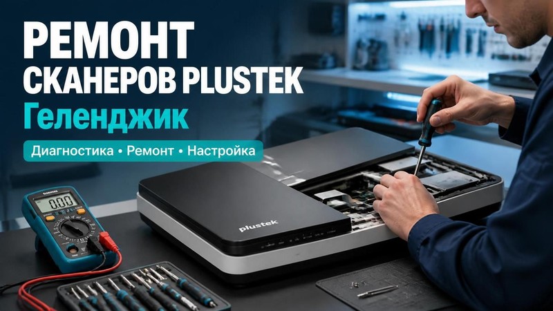 Ремонт сканеров Plustek