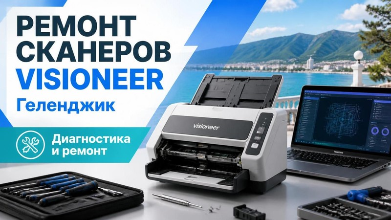 Ремонт сканеров Visioneer