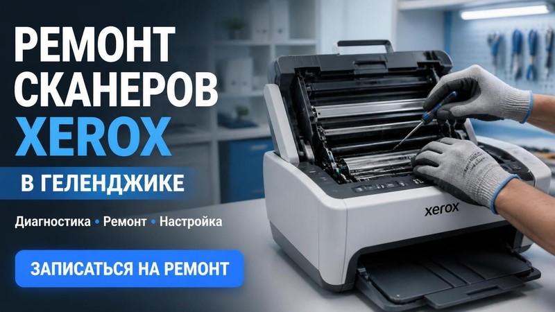 Ремонт сканеров Xerox