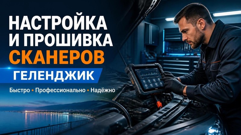 Настройка и прошивка сканеров