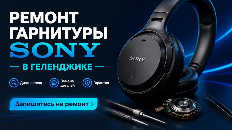 Ремонт гарнитуры Sony