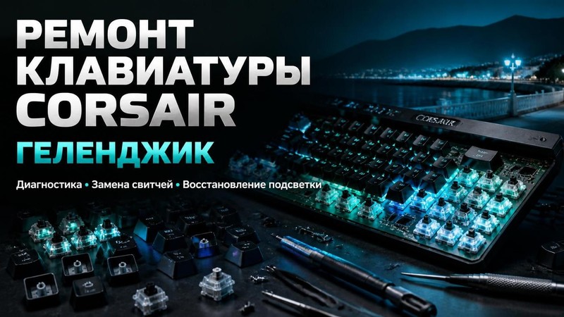 Ремонт клавиатуры Corsair