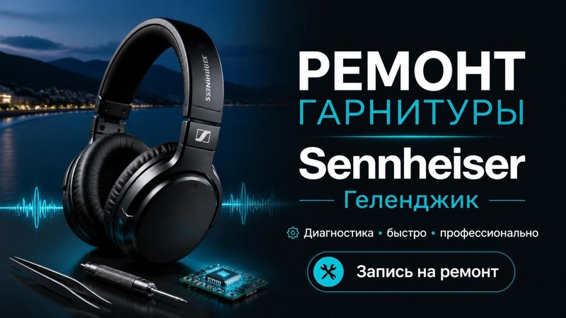 Ремонт гарнитуры Sennheiser