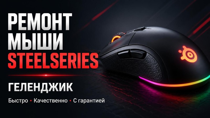Ремонт мыши Steelseries