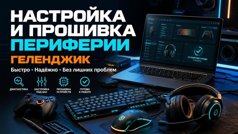 Настройка и прошивка периферии