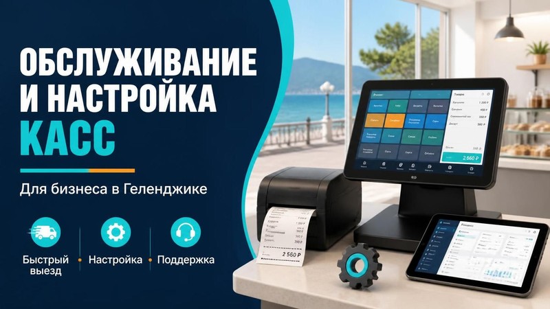 Обслуживание и настройка касс для бизнеса