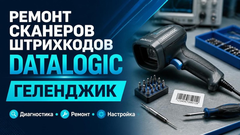 Ремонт сканеров штрихкодов Datalogic