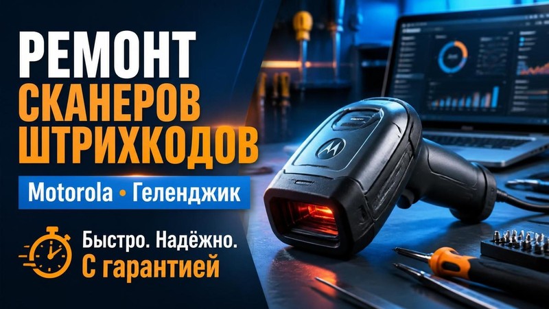 Ремонт сканеров штрихкодов Motorola