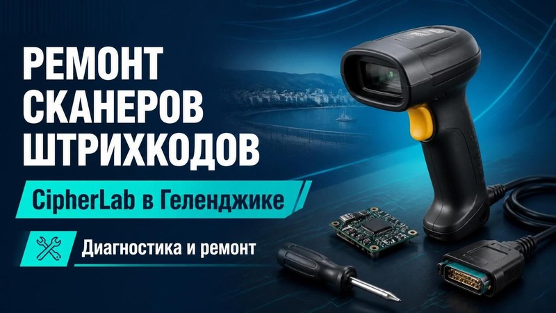 Ремонт сканеров штрихкодов CipherLab