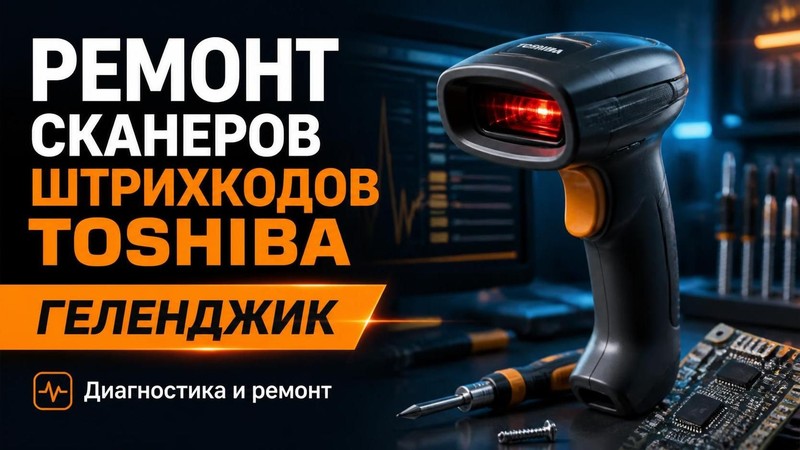 Ремонт сканеров штрихкодов Toshiba