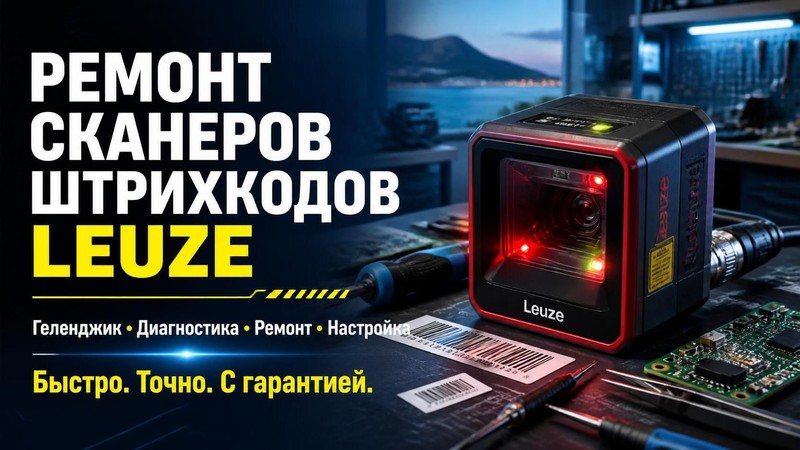 Ремонт сканеров штрихкодов Leuze