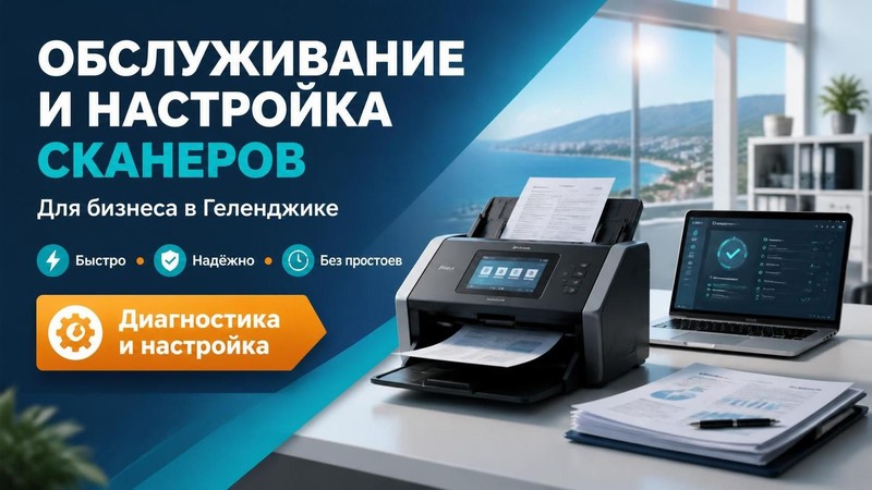 Обслуживание и настройка сканеров для бизнеса