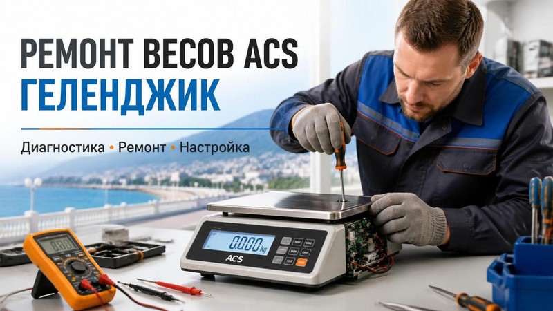 Ремонт весов ACS