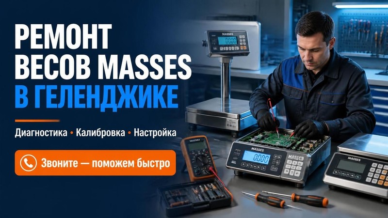 Ремонт весов Masses