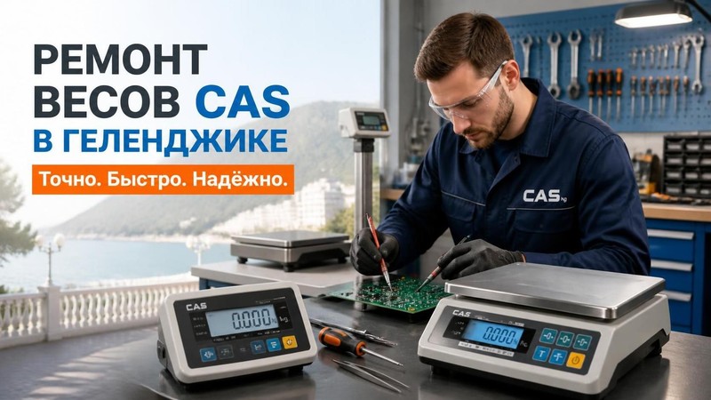 Ремонт весов CAS