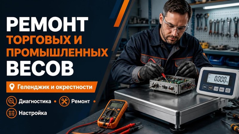 Ремонт торговых и промышленных весов