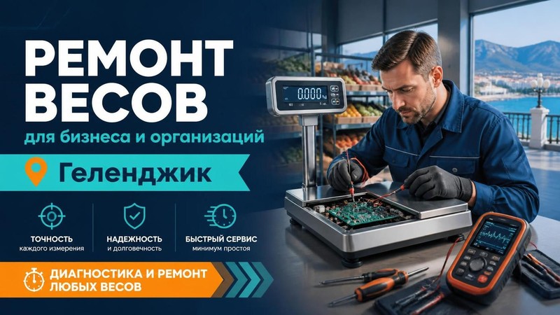 Ремонт весов для бизнеса и организаций
