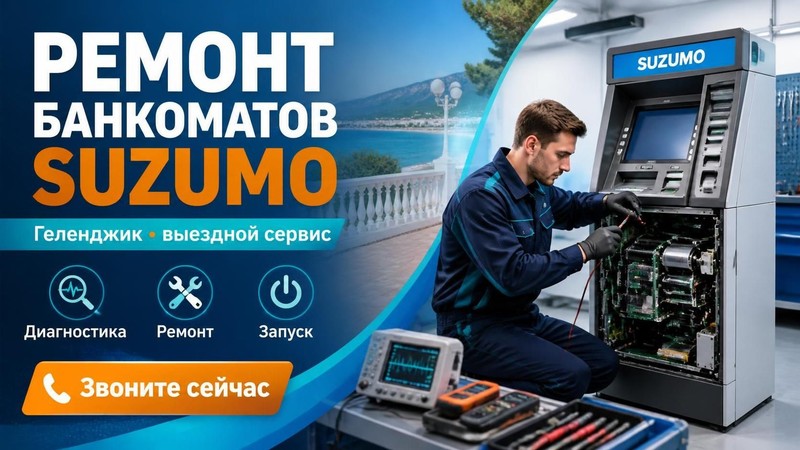 Ремонт банкоматов Suzumo