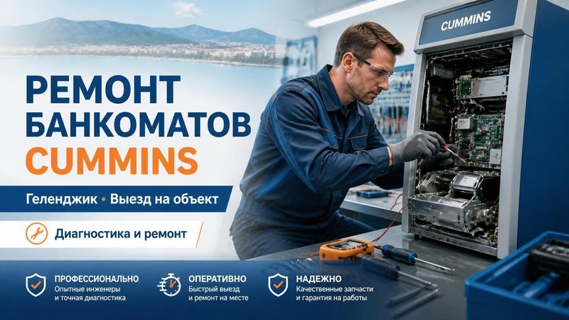 Ремонт банкоматов Cummins
