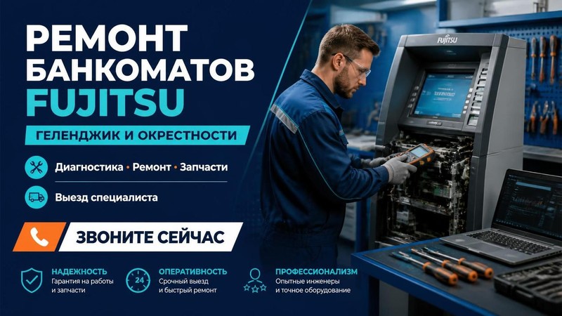 Ремонт банкоматов Fujitsu