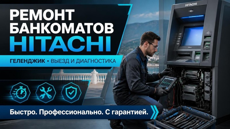 Ремонт банкоматов Hitachi
