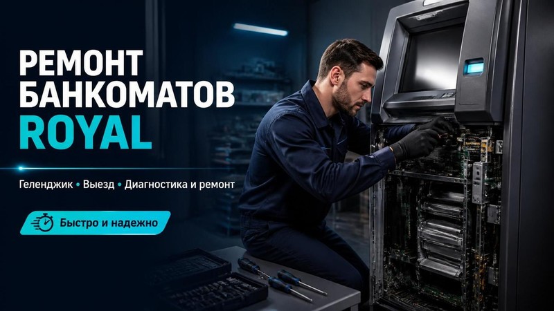 Ремонт банкоматов Royal